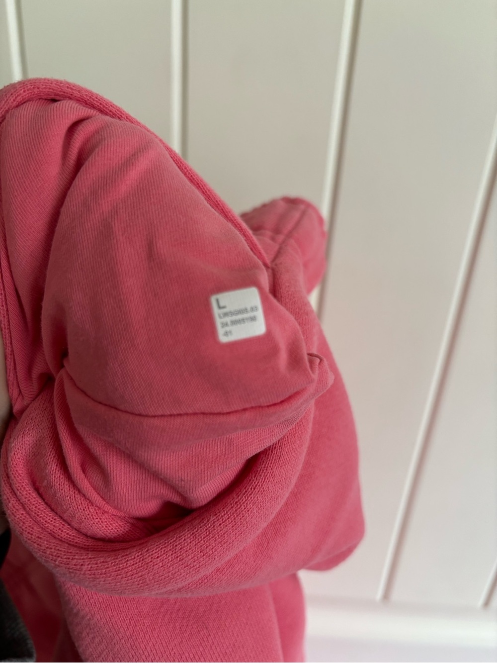 Lululemon Scuba Oversized Joggers Pink L 28” Inseam - Picture 3 of 4